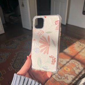 Casetify iPhone 11 Minimalistic Flower Garden Case